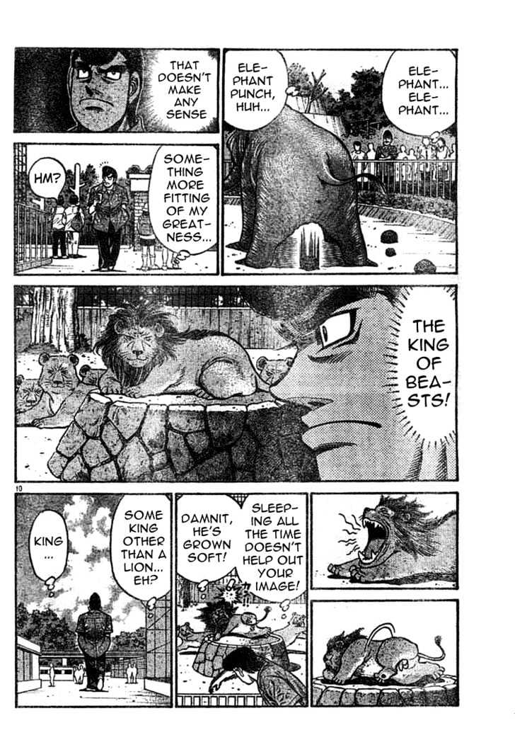 Hajime no Ippo Chapter 742 page 10 - Chapter 742 : Zoo
