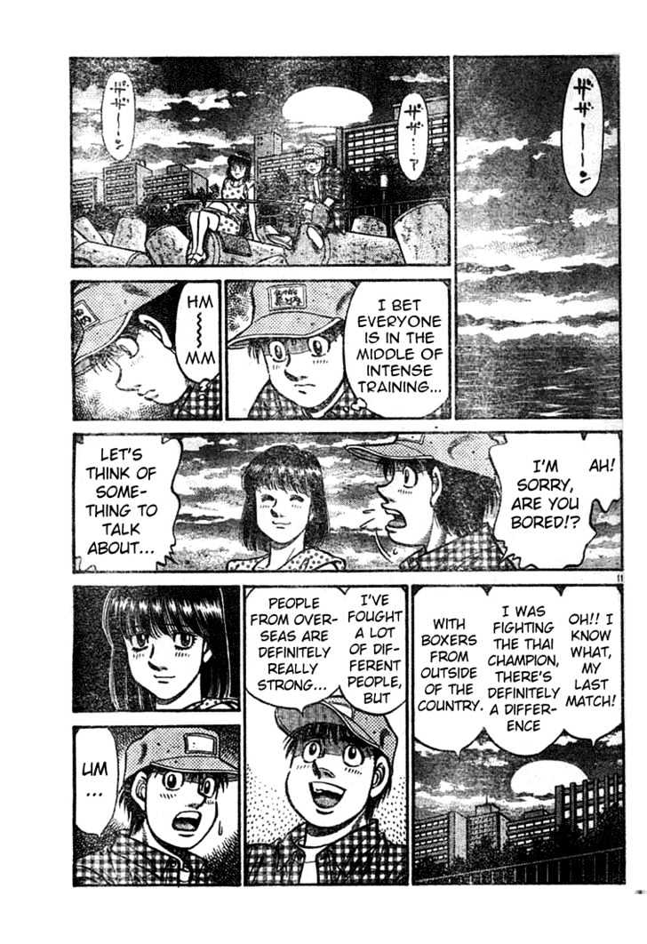 Hajime no Ippo Chapter 742 page 11 - Chapter 742 : Zoo