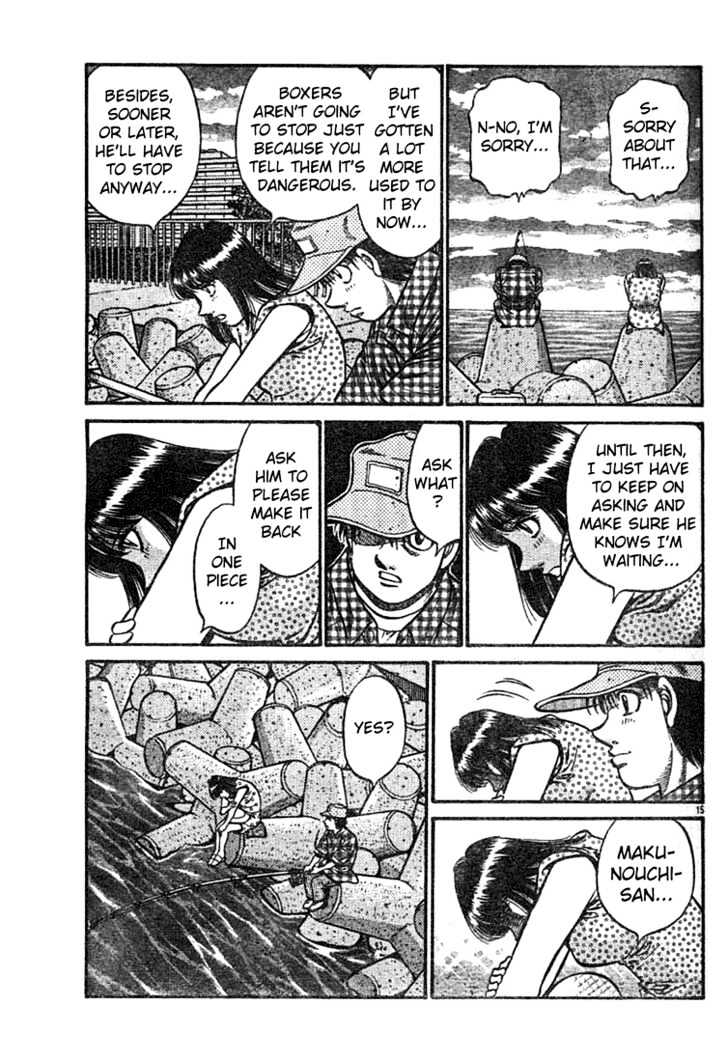 Hajime no Ippo Chapter 742 page 15 - Chapter 742 : Zoo