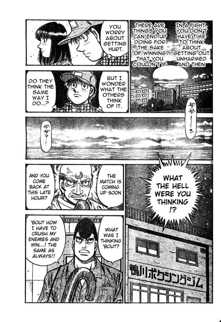 Hajime no Ippo Chapter 742 page 17 - Chapter 742 : Zoo