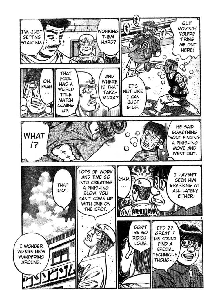 Hajime no Ippo Chapter 742 page 7 - Chapter 742 : Zoo