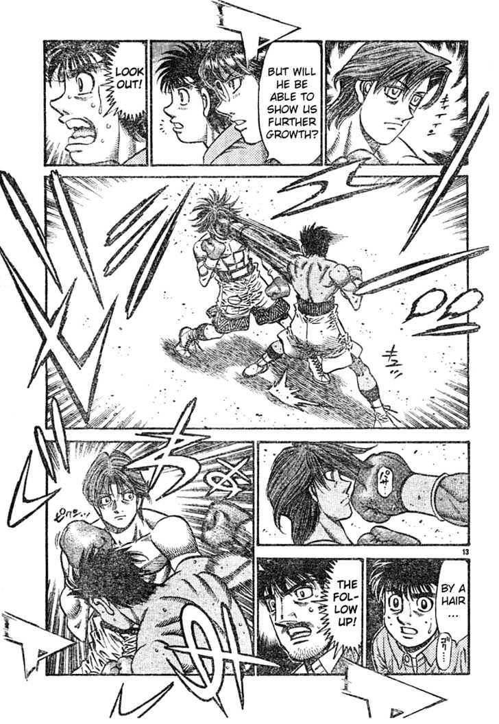 Hajime no Ippo Chapter 743 page 13 - Chapter 743 : Fist of the king