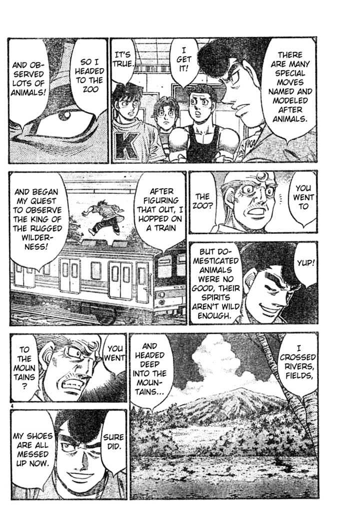 Hajime no Ippo Chapter 743 page 4 - Chapter 743 : Fist of the king