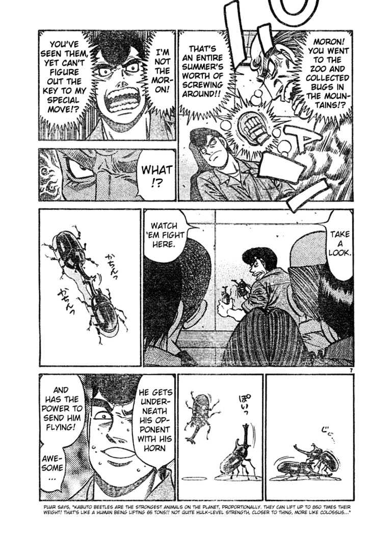 Hajime no Ippo Chapter 743 page 7 - Chapter 743 : Fist of the king