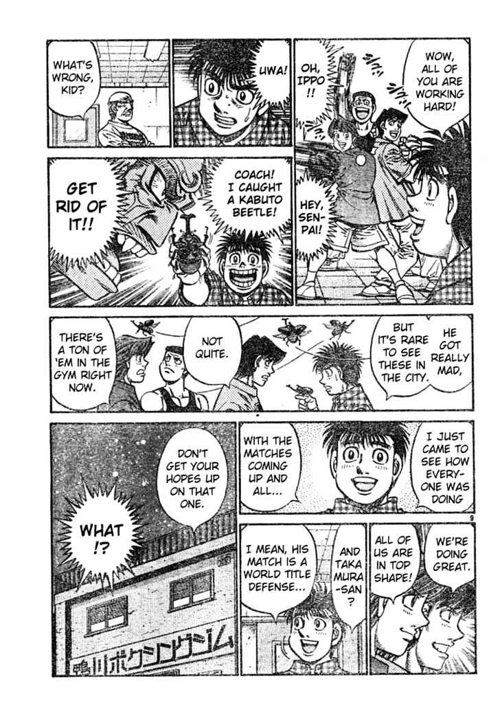 Hajime no Ippo Chapter 743 page 9 - Chapter 743 : Fist of the king