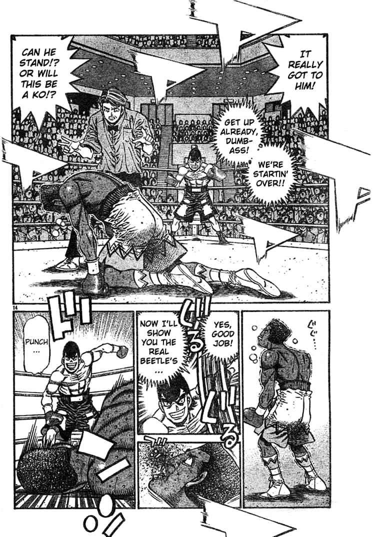 Hajime no Ippo Chapter 744 page 13 - Chapter 744 : Secret Blow - Beetle's Uppercut