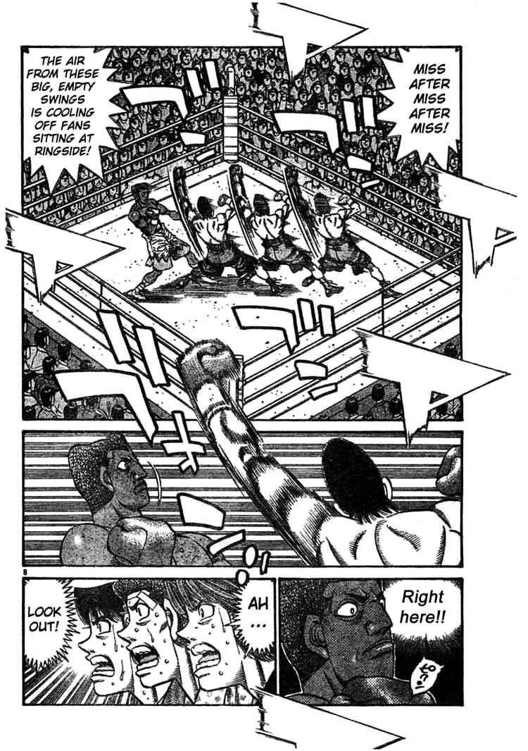 Hajime no Ippo Chapter 744 page 8 - Chapter 744 : Secret Blow - Beetle's Uppercut