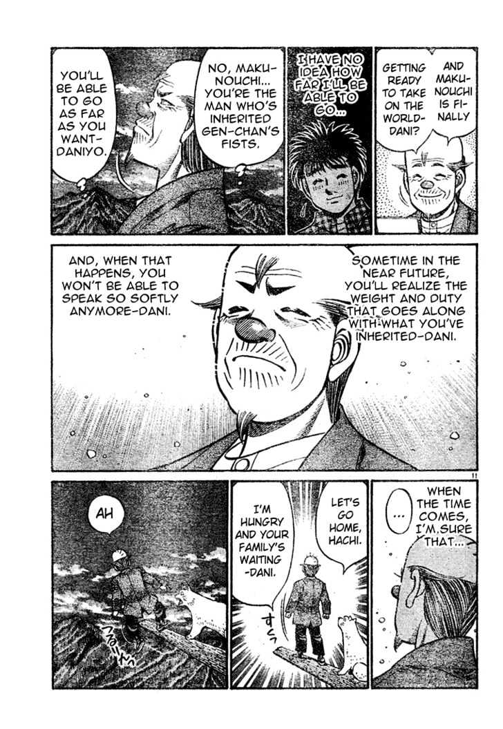 Hajime no Ippo Chapter 745 page 11 - Chapter 745 : The weight of those fists
