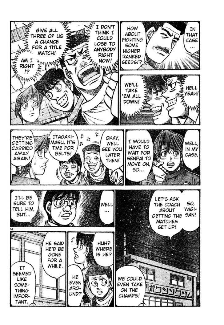 Hajime no Ippo Chapter 745 page 14 - Chapter 745 : The weight of those fists
