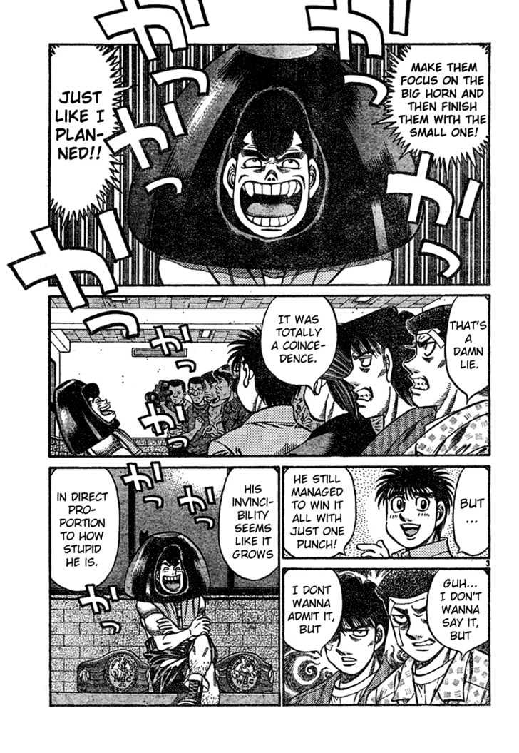 Hajime no Ippo Chapter 745 page 3 - Chapter 745 : The weight of those fists