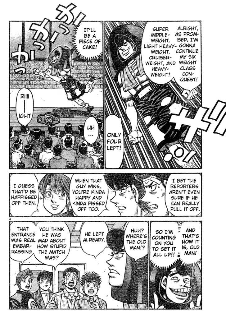 Hajime no Ippo Chapter 745 page 4 - Chapter 745 : The weight of those fists