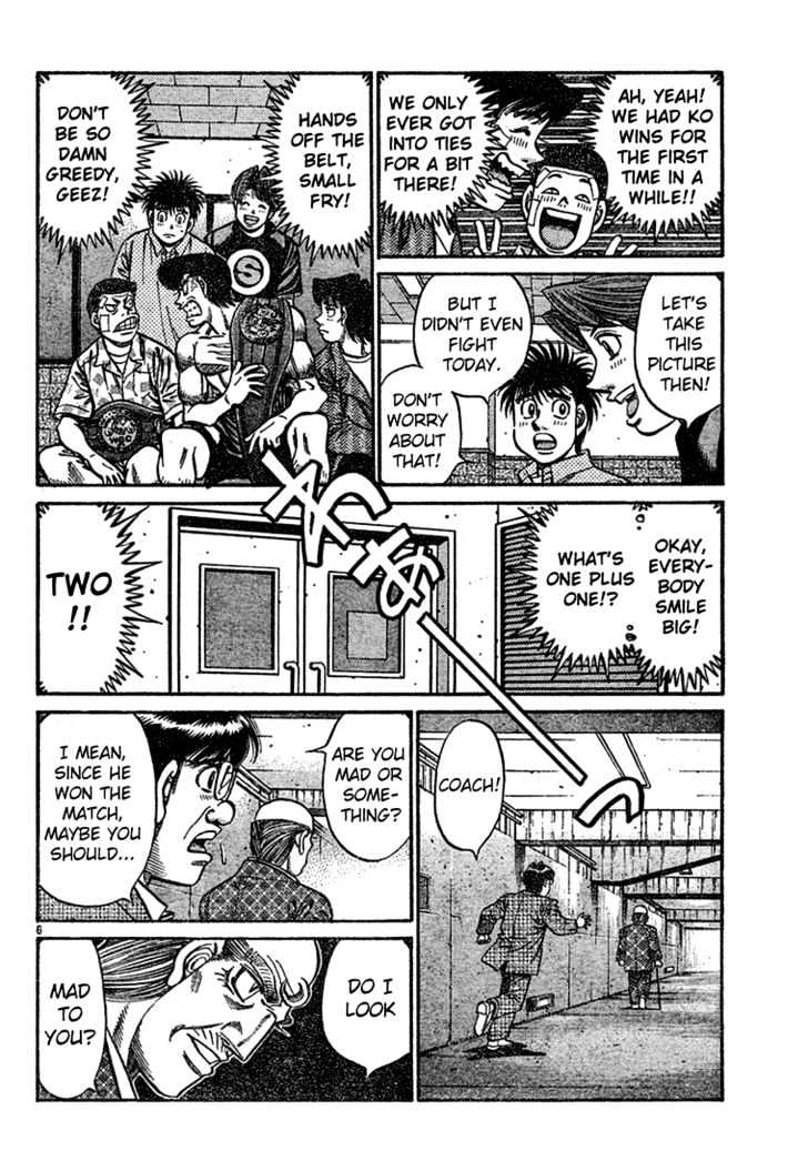 Hajime no Ippo Chapter 745 page 6 - Chapter 745 : The weight of those fists