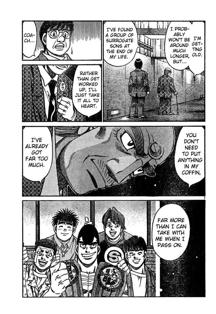 Hajime no Ippo Chapter 745 page 7 - Chapter 745 : The weight of those fists