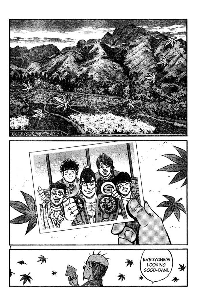 Hajime no Ippo Chapter 745 page 8 - Chapter 745 : The weight of those fists