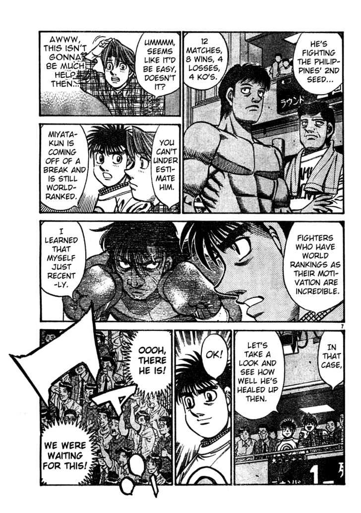 Hajime no Ippo Chapter 746 page 6 - Chapter 746 : Look up at the Lightning