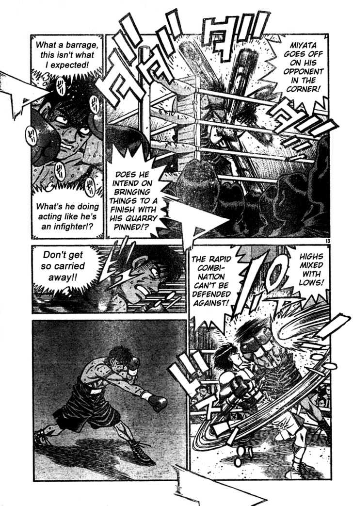 Hajime no Ippo Chapter 747 page 12 - Chapter 747 : A piercing counter