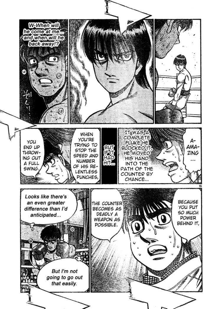 Hajime no Ippo Chapter 747 page 14 - Chapter 747 : A piercing counter