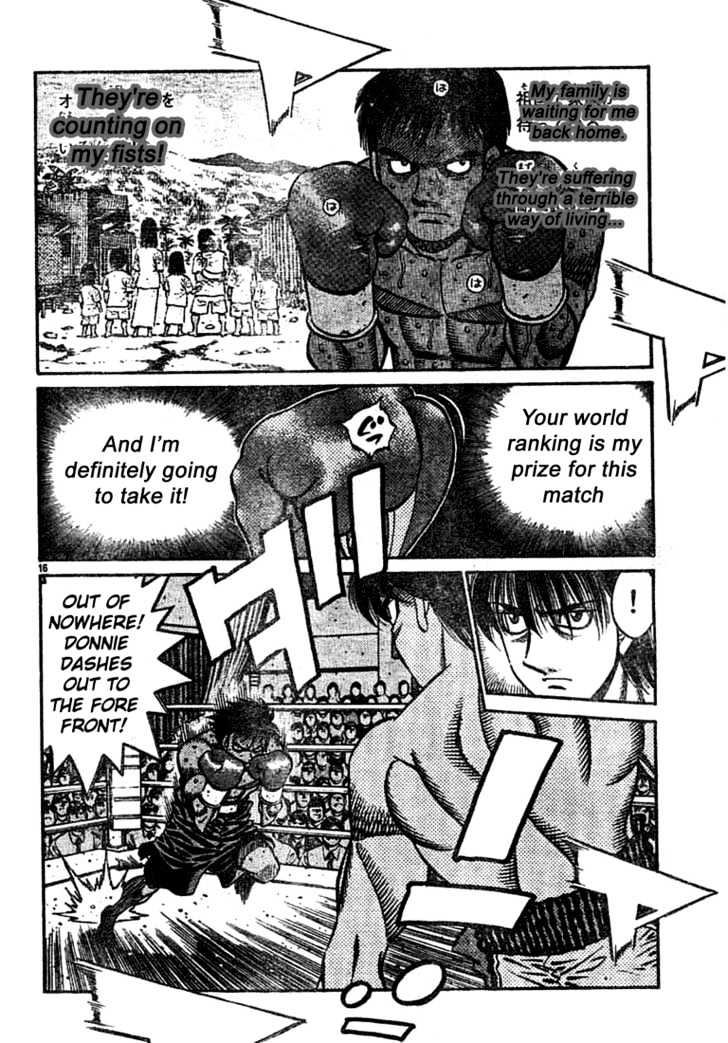 Hajime no Ippo Chapter 747 page 15 - Chapter 747 : A piercing counter