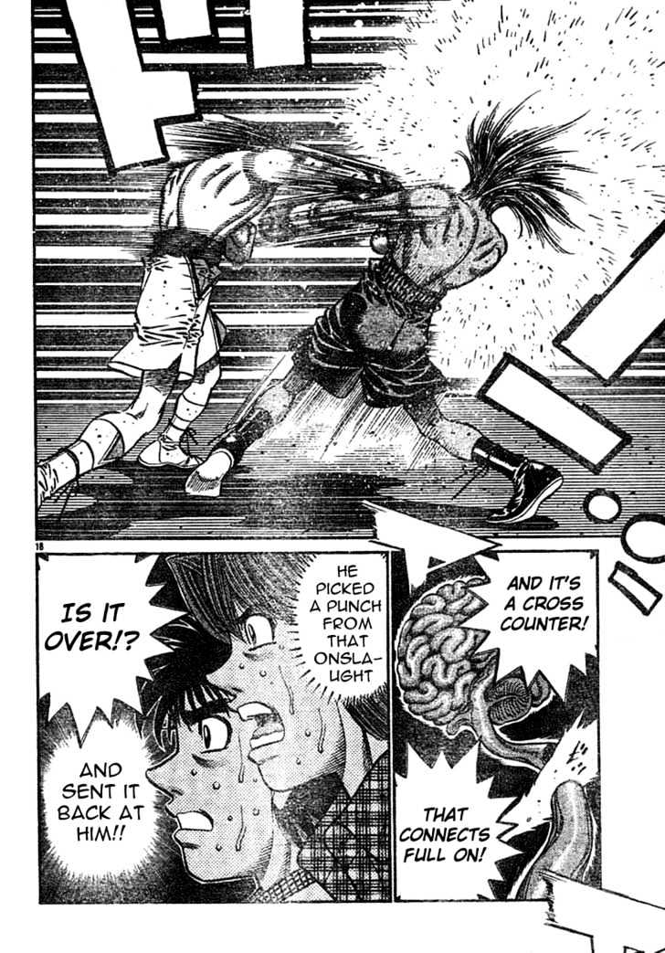 Hajime no Ippo Chapter 747 page 17 - Chapter 747 : A piercing counter