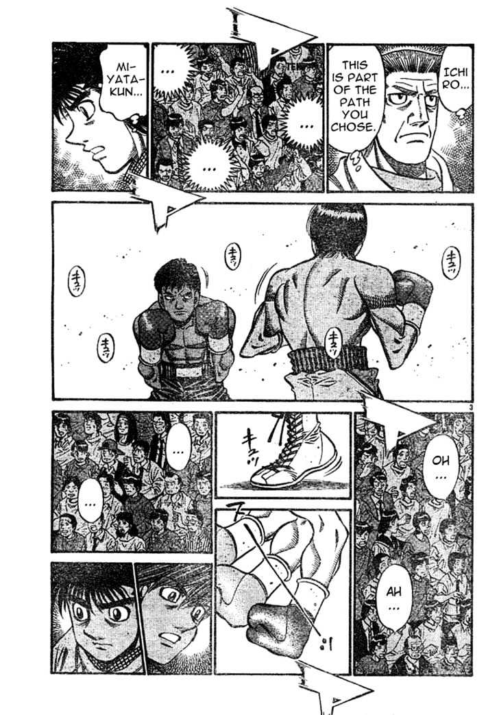 Hajime no Ippo Chapter 747 page 3 - Chapter 747 : A piercing counter