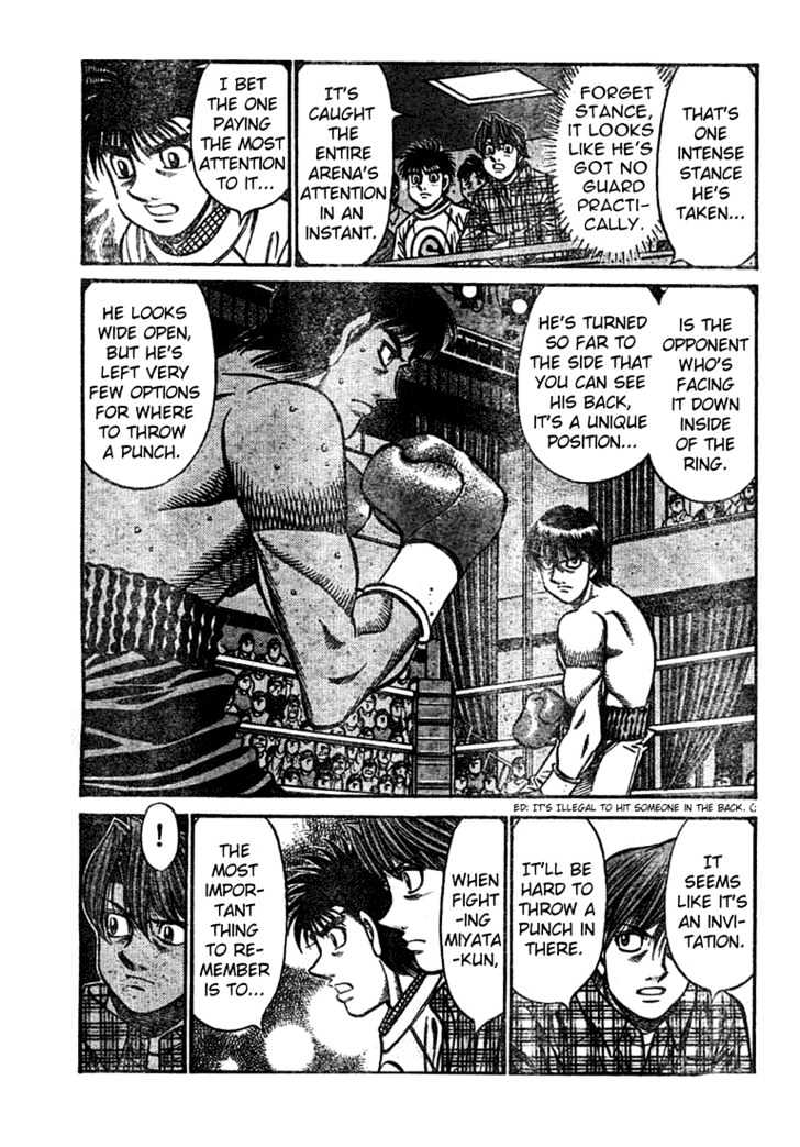 Hajime no Ippo Chapter 747 page 5 - Chapter 747 : A piercing counter