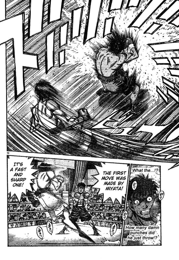 Hajime no Ippo Chapter 747 page 9 - Chapter 747 : A piercing counter
