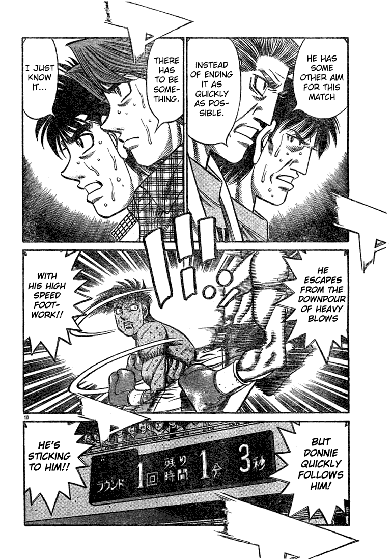 Hajime no Ippo Chapter 748.2 page 11 - Chapter 748 v2 : Miyata's Aim