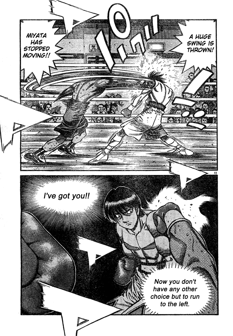 Hajime no Ippo Chapter 748.2 page 12 - Chapter 748 v2 : Miyata's Aim