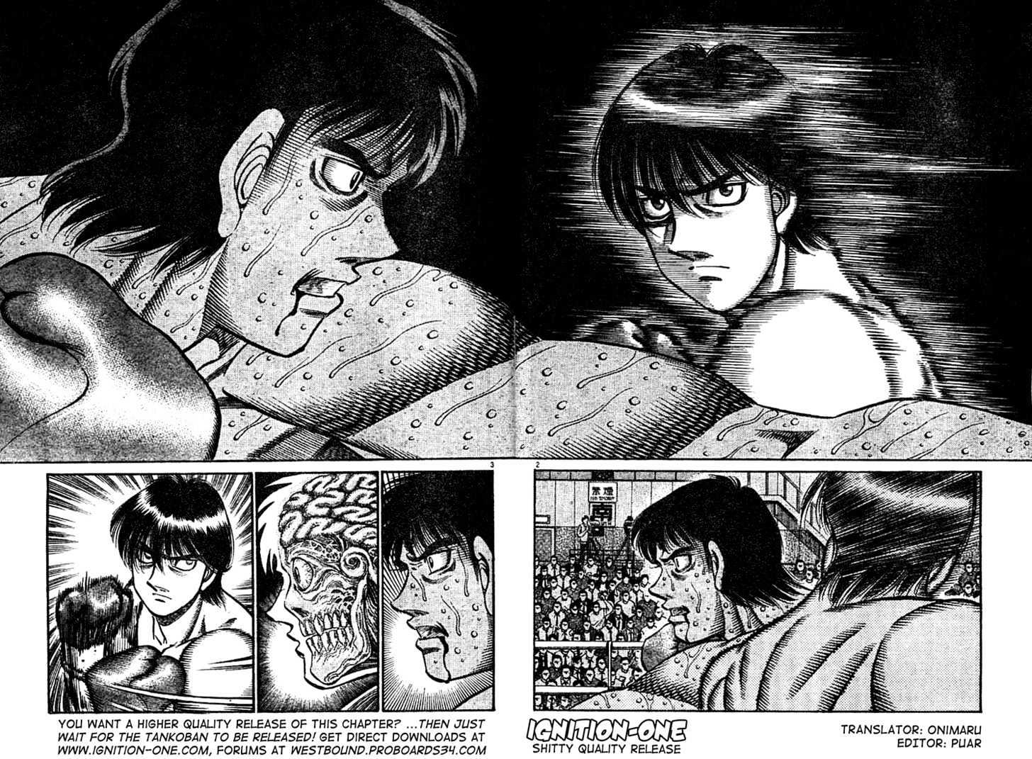 Hajime no Ippo Chapter 749 page 2 - Chapter 749 : A message from Miyata