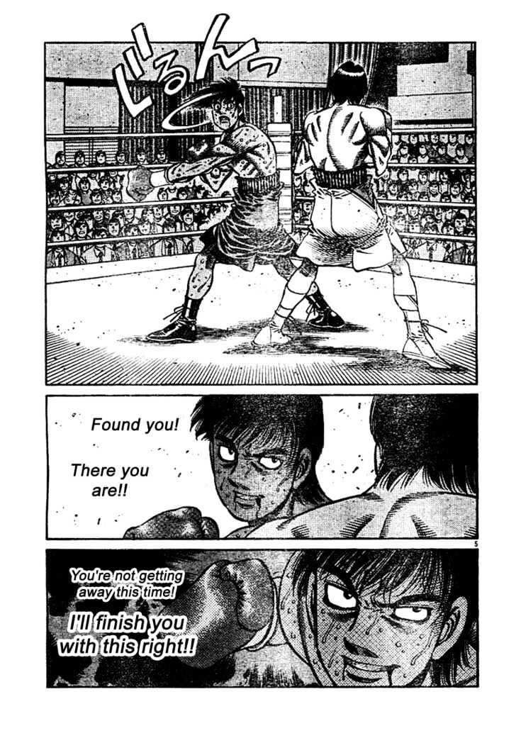 Hajime no Ippo Chapter 749 page 4 - Chapter 749 : A message from Miyata