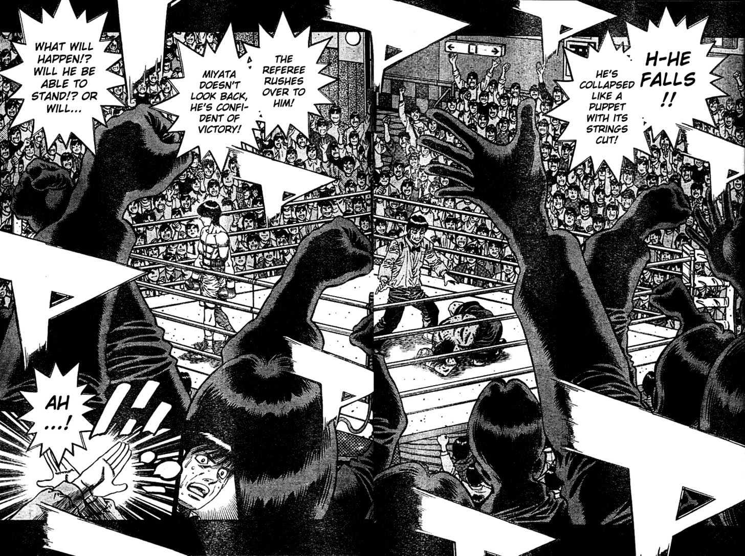 Hajime no Ippo Chapter 749 page 7 - Chapter 749 : A message from Miyata