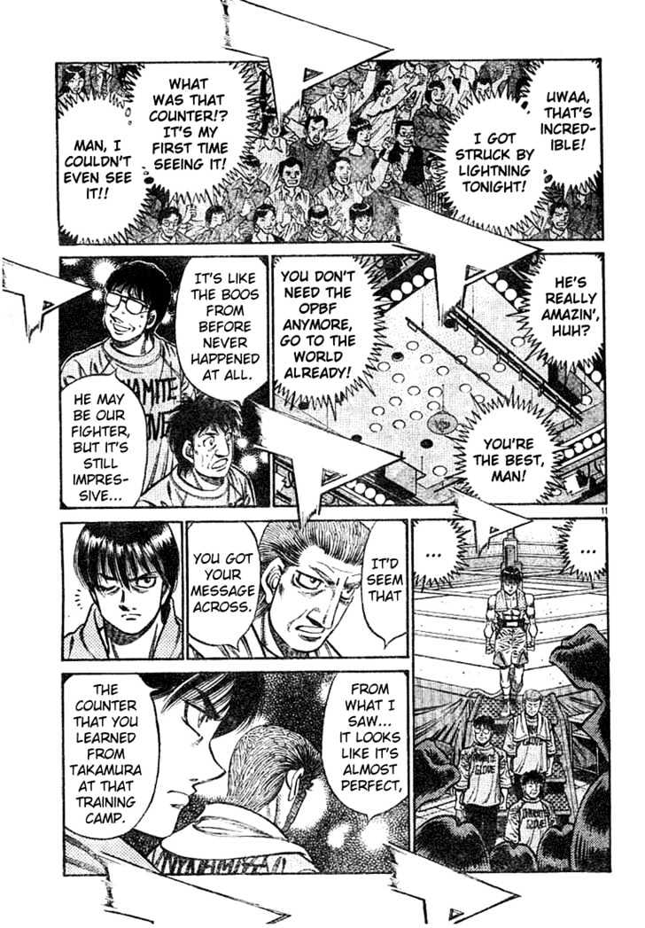 Hajime no Ippo Chapter 749 page 9 - Chapter 749 : A message from Miyata