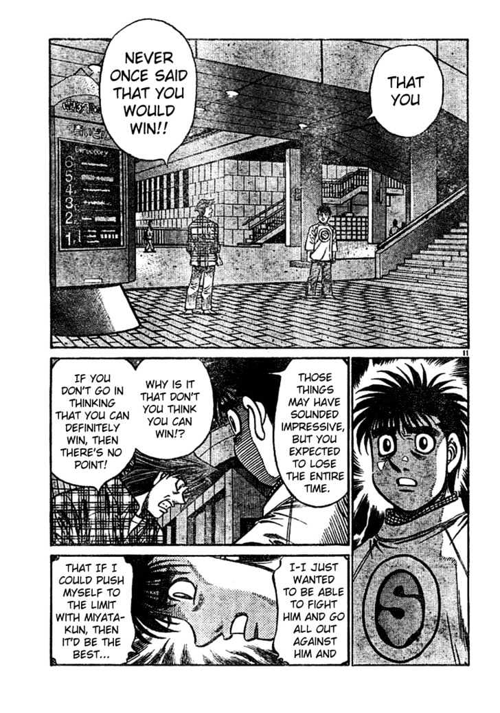 Hajime no Ippo Chapter 750 page 11 - Chapter 750 : Conspiracy