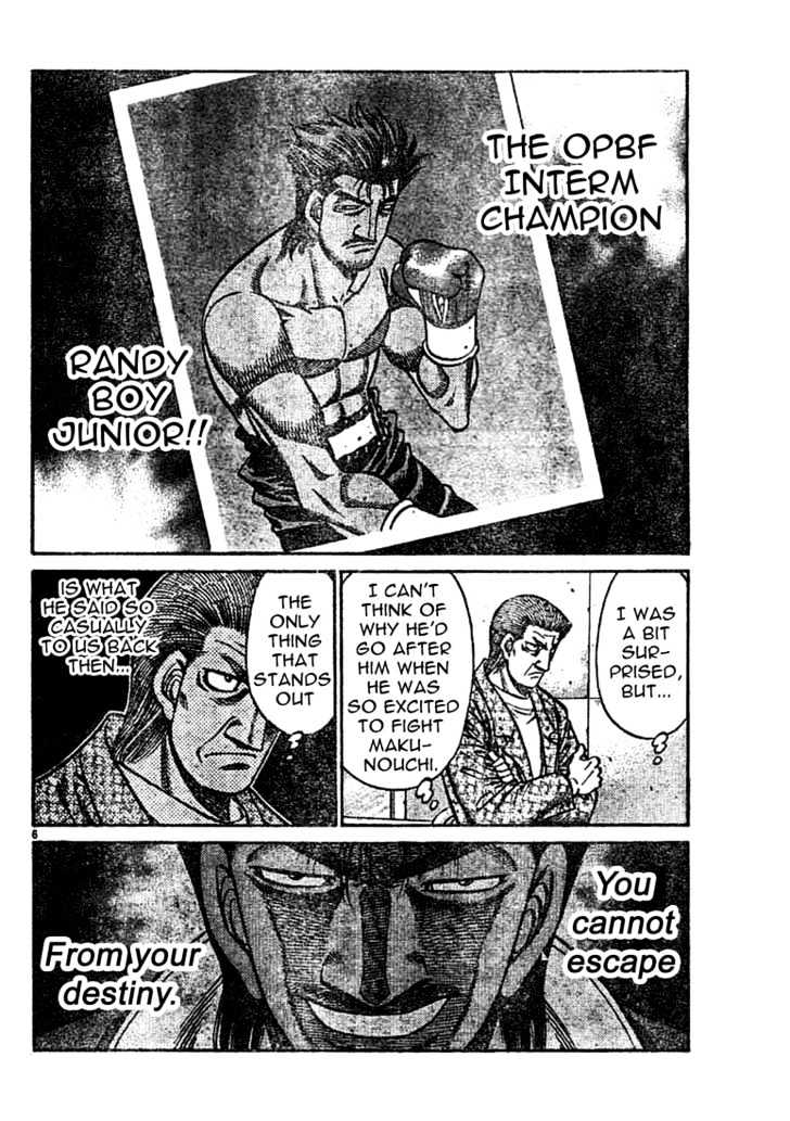 Hajime no Ippo Chapter 750 page 6 - Chapter 750 : Conspiracy