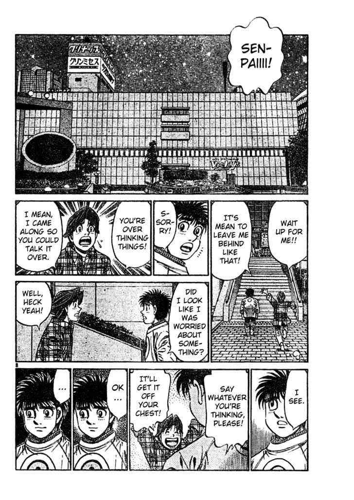 Hajime no Ippo Chapter 750 page 8 - Chapter 750 : Conspiracy