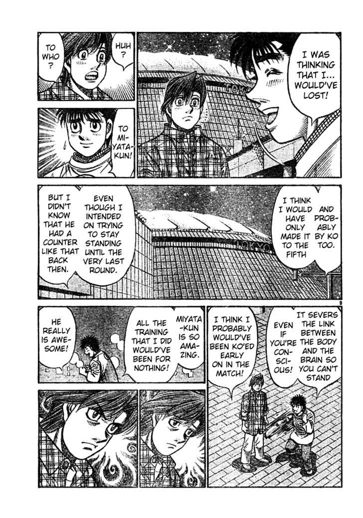 Hajime no Ippo Chapter 750 page 9 - Chapter 750 : Conspiracy