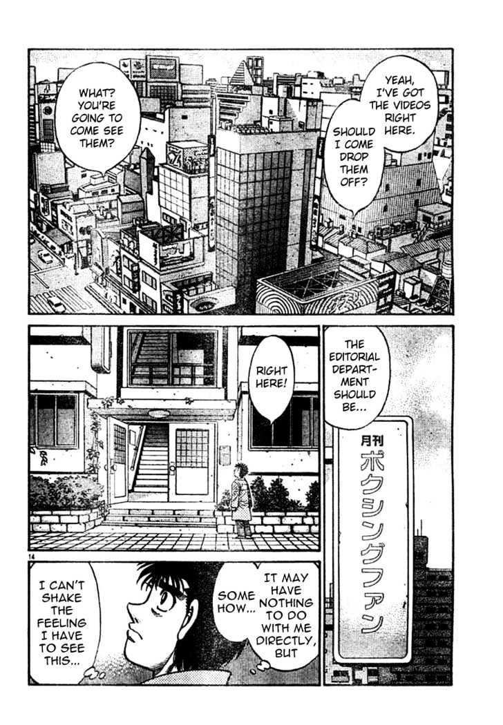 Hajime no Ippo Chapter 751 page 14 - Chapter 751 : The destined boxer