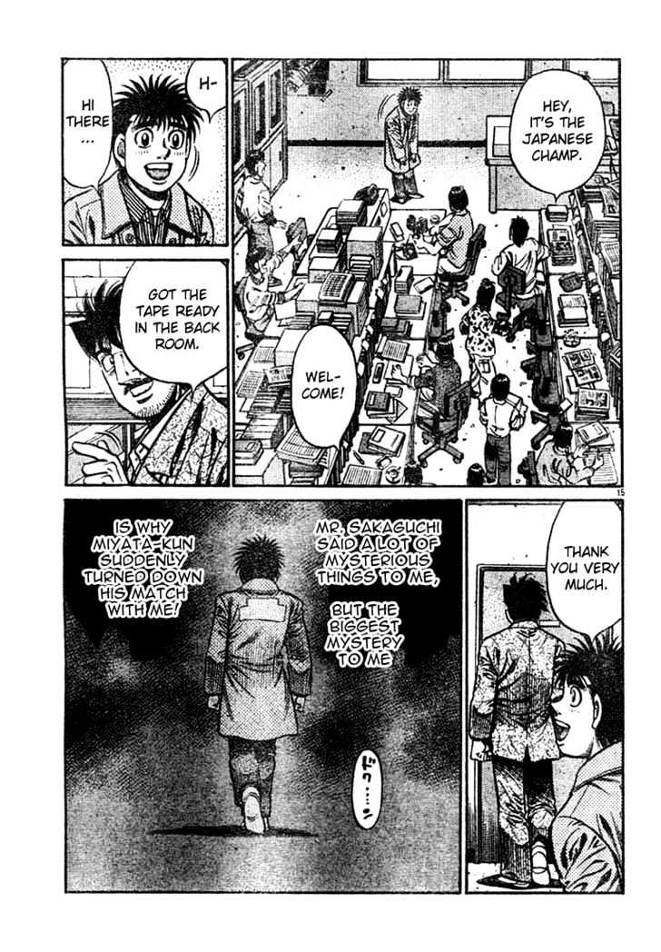 Hajime no Ippo Chapter 751 page 15 - Chapter 751 : The destined boxer
