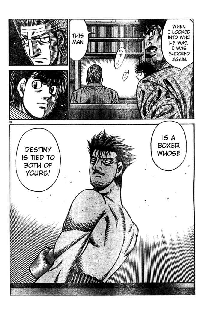 Hajime no Ippo Chapter 751 page 18 - Chapter 751 : The destined boxer