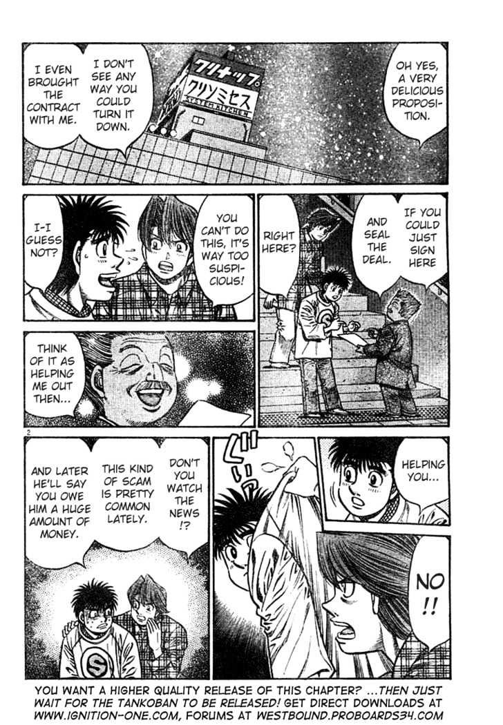 Hajime no Ippo Chapter 751 page 2 - Chapter 751 : The destined boxer