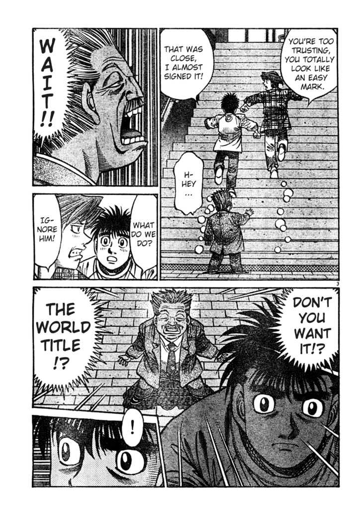 Hajime no Ippo Chapter 751 page 3 - Chapter 751 : The destined boxer