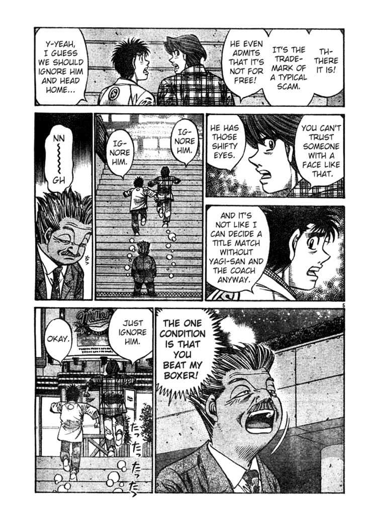 Hajime no Ippo Chapter 751 page 5 - Chapter 751 : The destined boxer