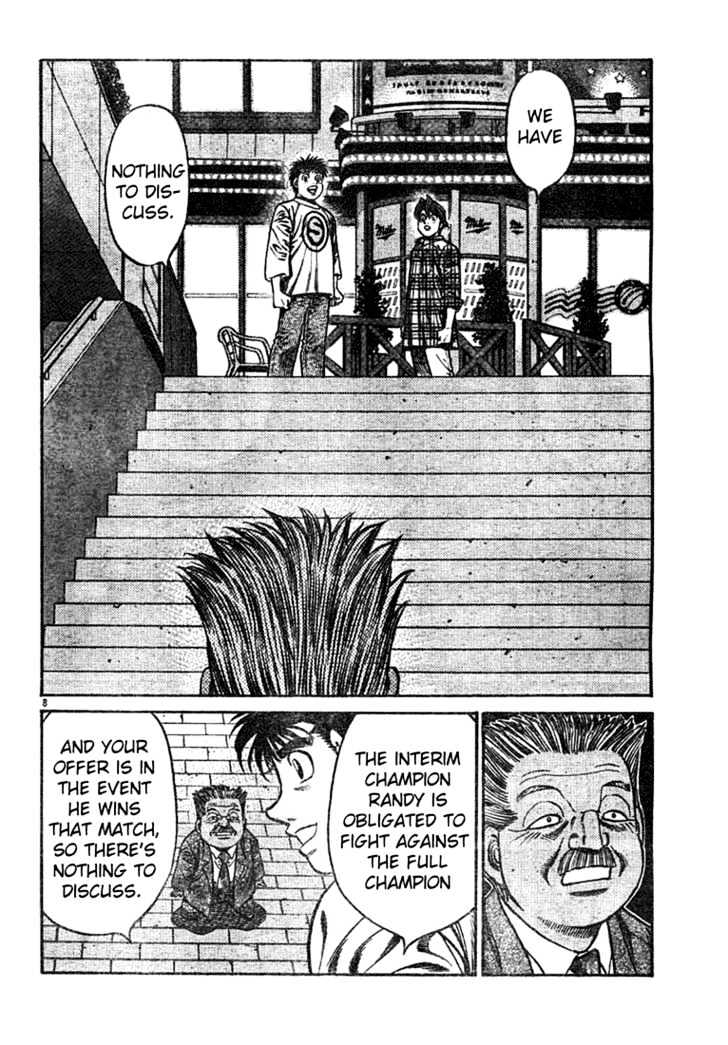 Hajime no Ippo Chapter 751 page 8 - Chapter 751 : The destined boxer