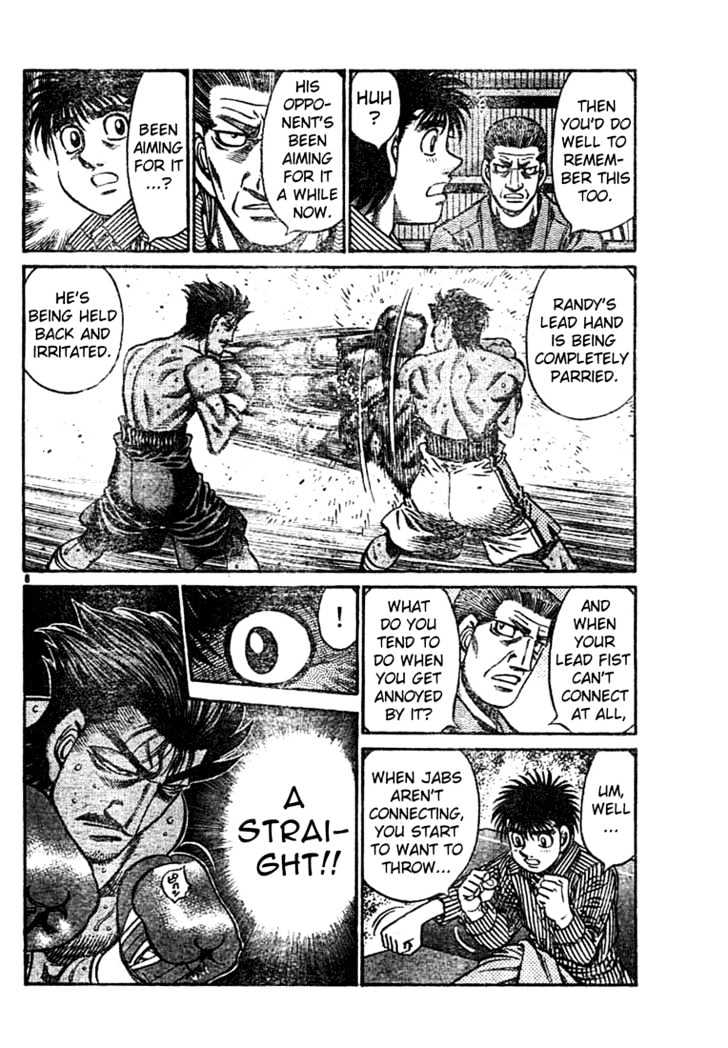 Hajime no Ippo Chapter 752 page 6 - Chapter 752 : Racoon boy