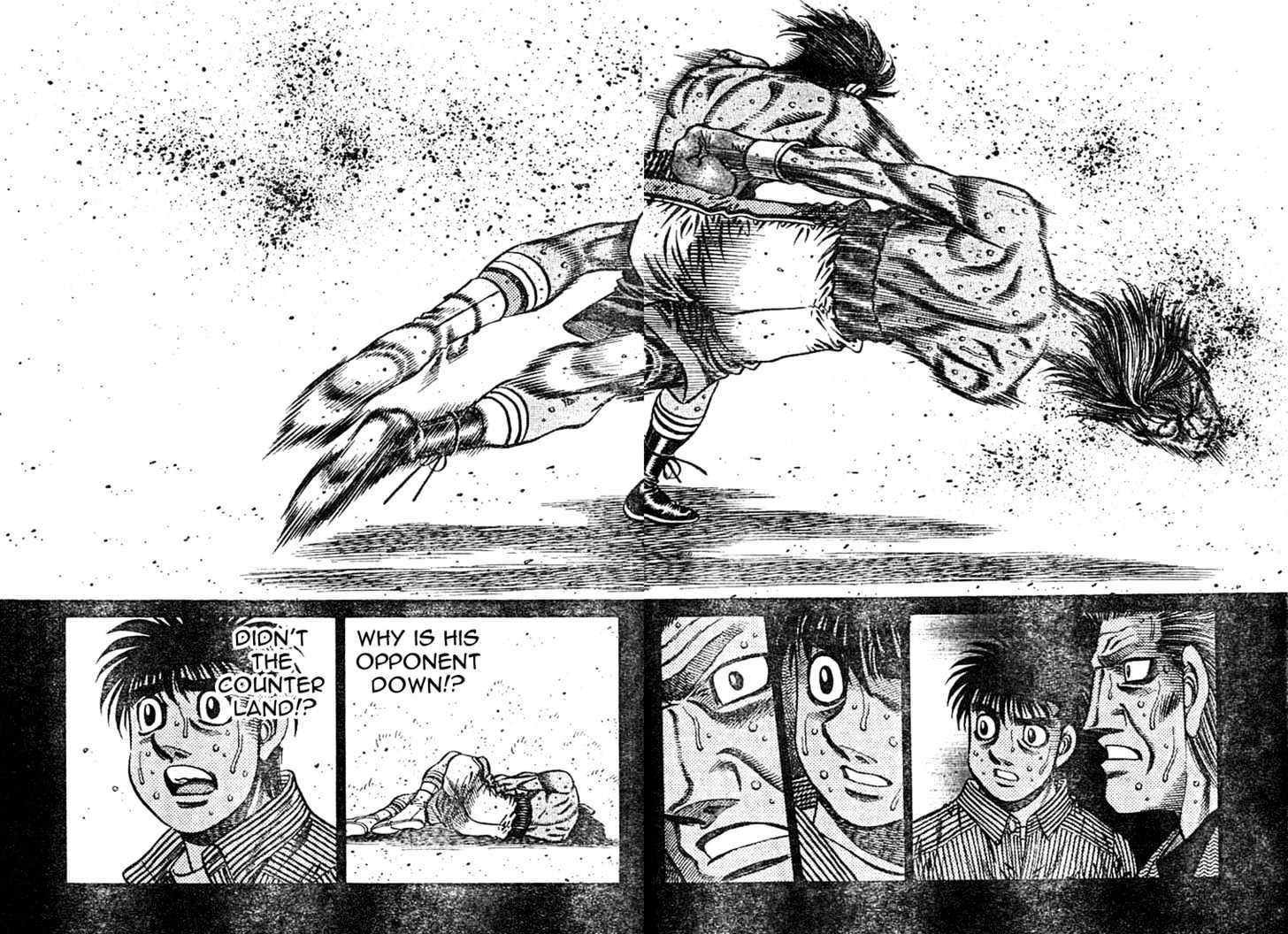 Hajime no Ippo Chapter 752 page 8 - Chapter 752 : Racoon boy