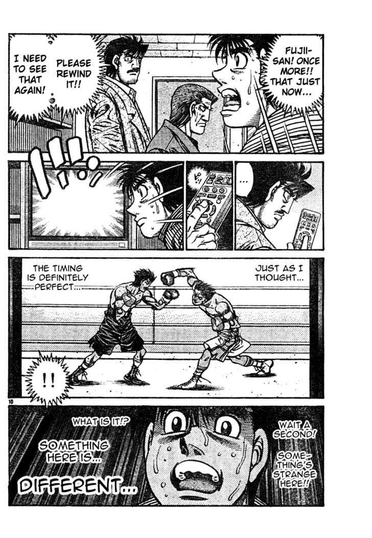 Hajime no Ippo Chapter 752 page 9 - Chapter 752 : Racoon boy