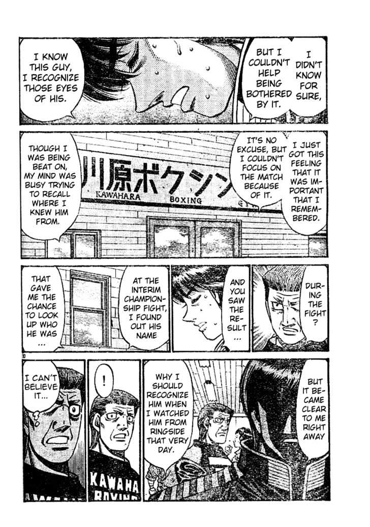 Hajime no Ippo Chapter 753 page 10 - Chapter 753 : As the challenger