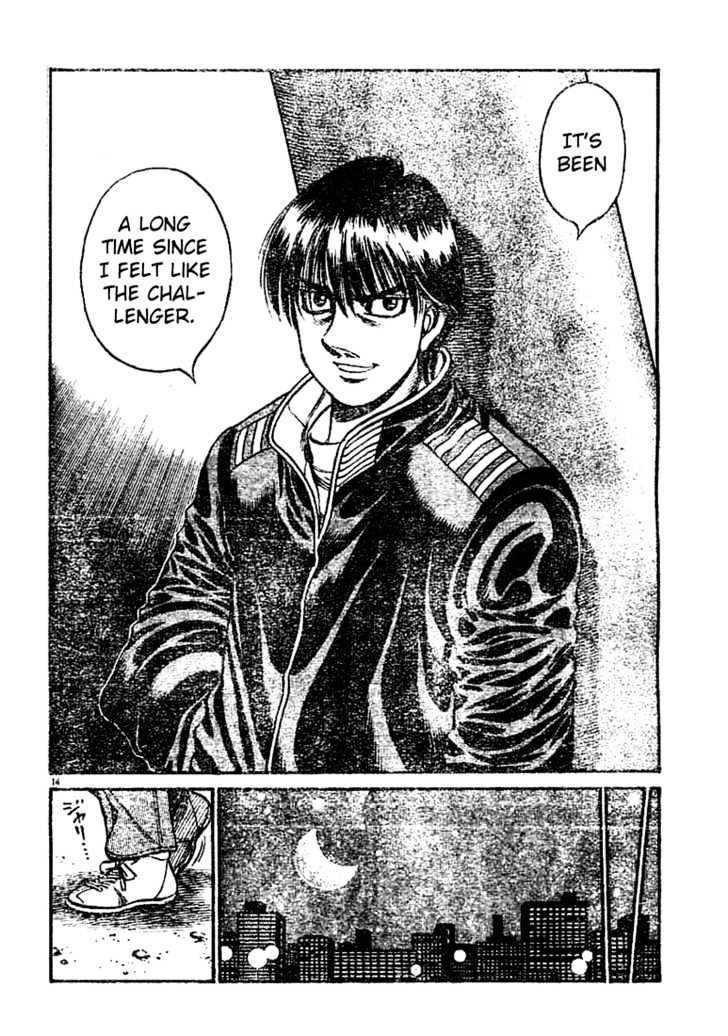 Hajime no Ippo Chapter 753 page 14 - Chapter 753 : As the challenger