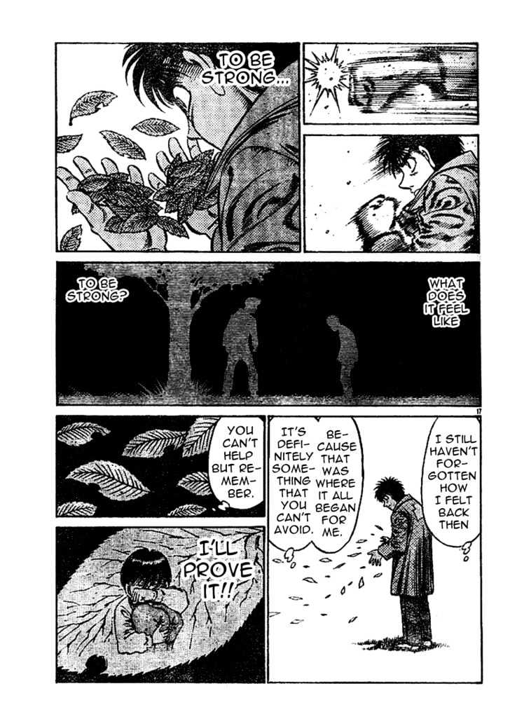 Hajime no Ippo Chapter 753 page 17 - Chapter 753 : As the challenger