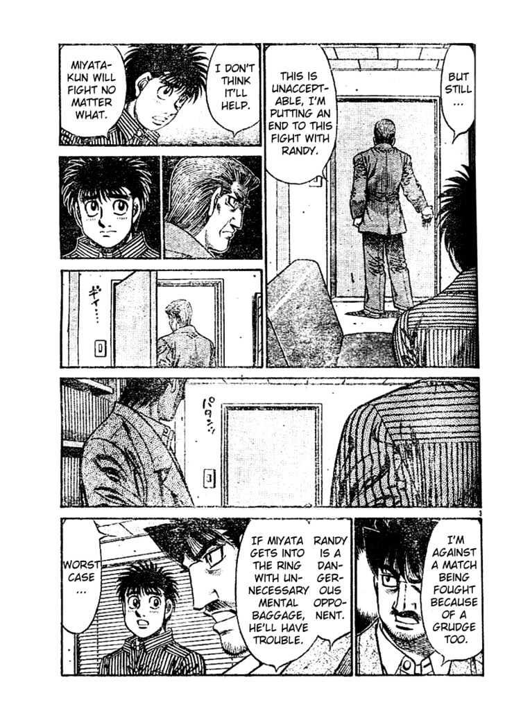 Hajime no Ippo Chapter 753 page 3 - Chapter 753 : As the challenger